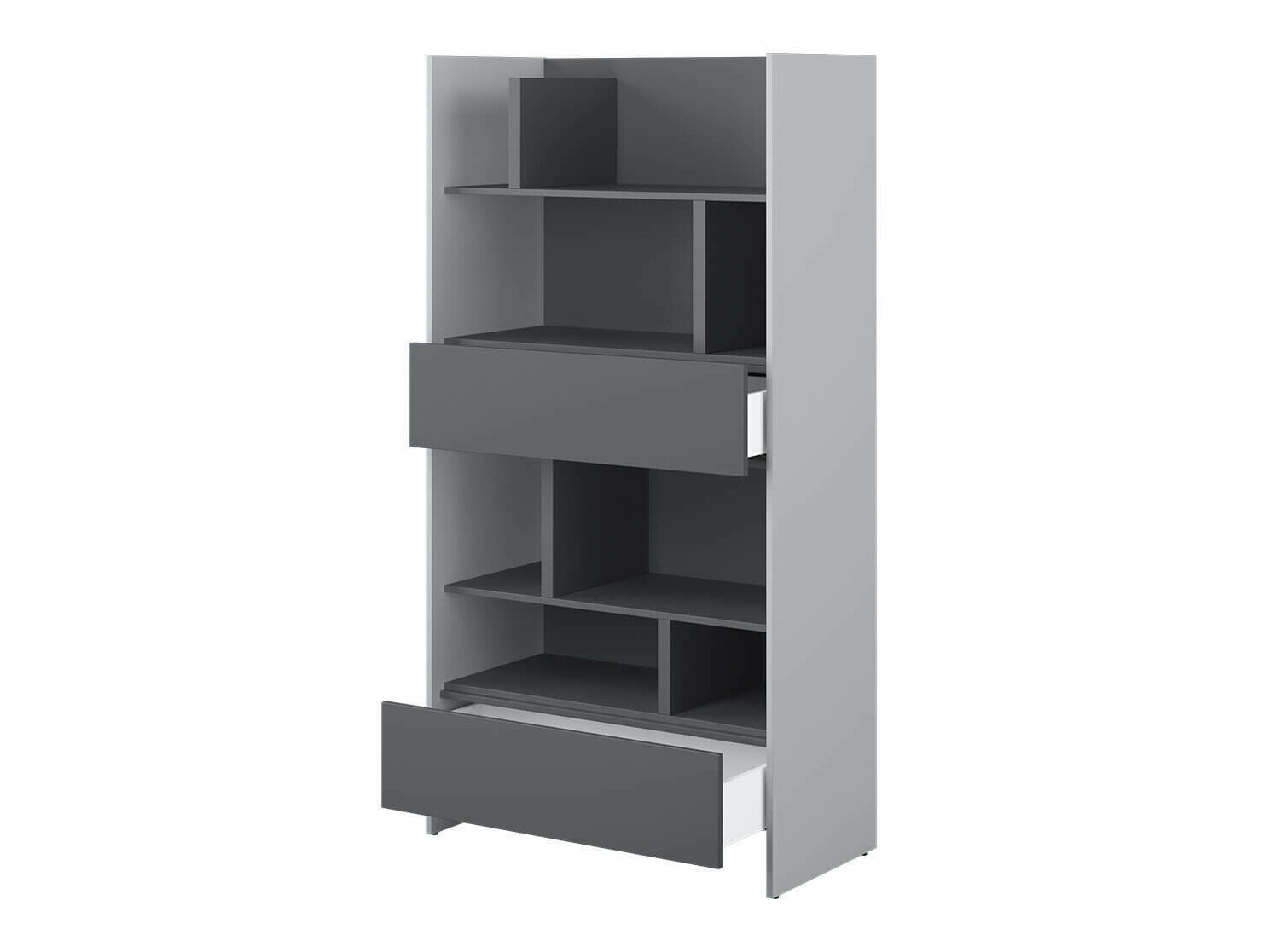 Estantería Concept Pro Lenart Levfere 152 (Gris + Grafito)