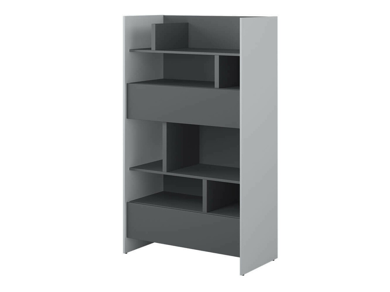 Estantería Concept Pro Lenart X (Gris + Grafito)