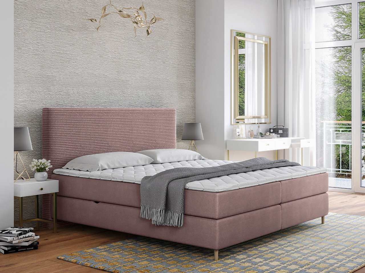 Cama continental ComfiDream 177 (Poso 27 + Kronos 27)