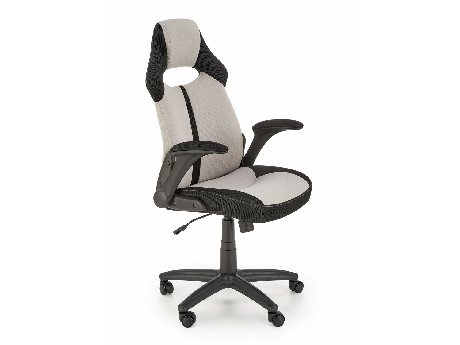 Silla de oficina Houston 1373 (Gris + Negro)