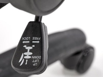 Silla de oficina Houston 1373 (Gris + Negro)