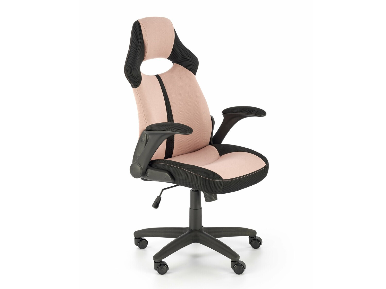 Silla de oficina Houston 1373 (Rosa claro + Negro)