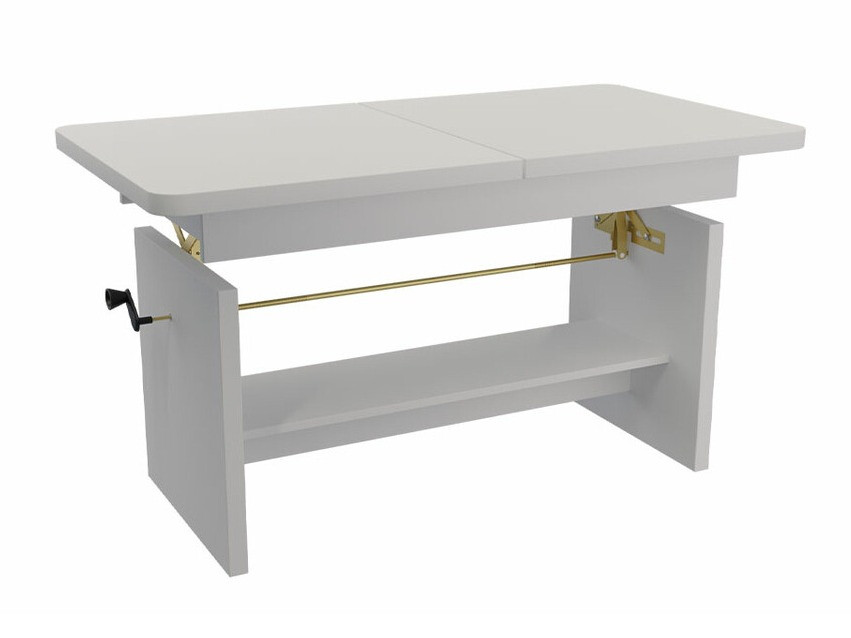 Mesa de centro convertible Stanton 108 (Blanco)