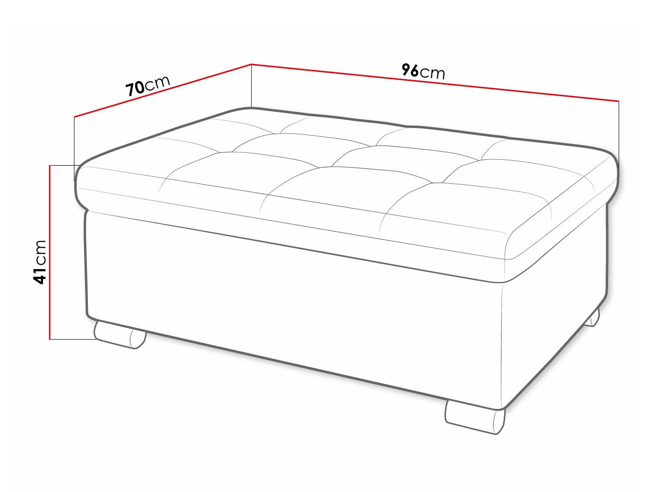 Banco acolchado Comfivo 118 (Poso 05)