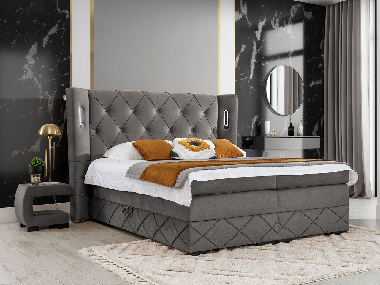 Cama continental Baltimore 187 (Kameleon 92)