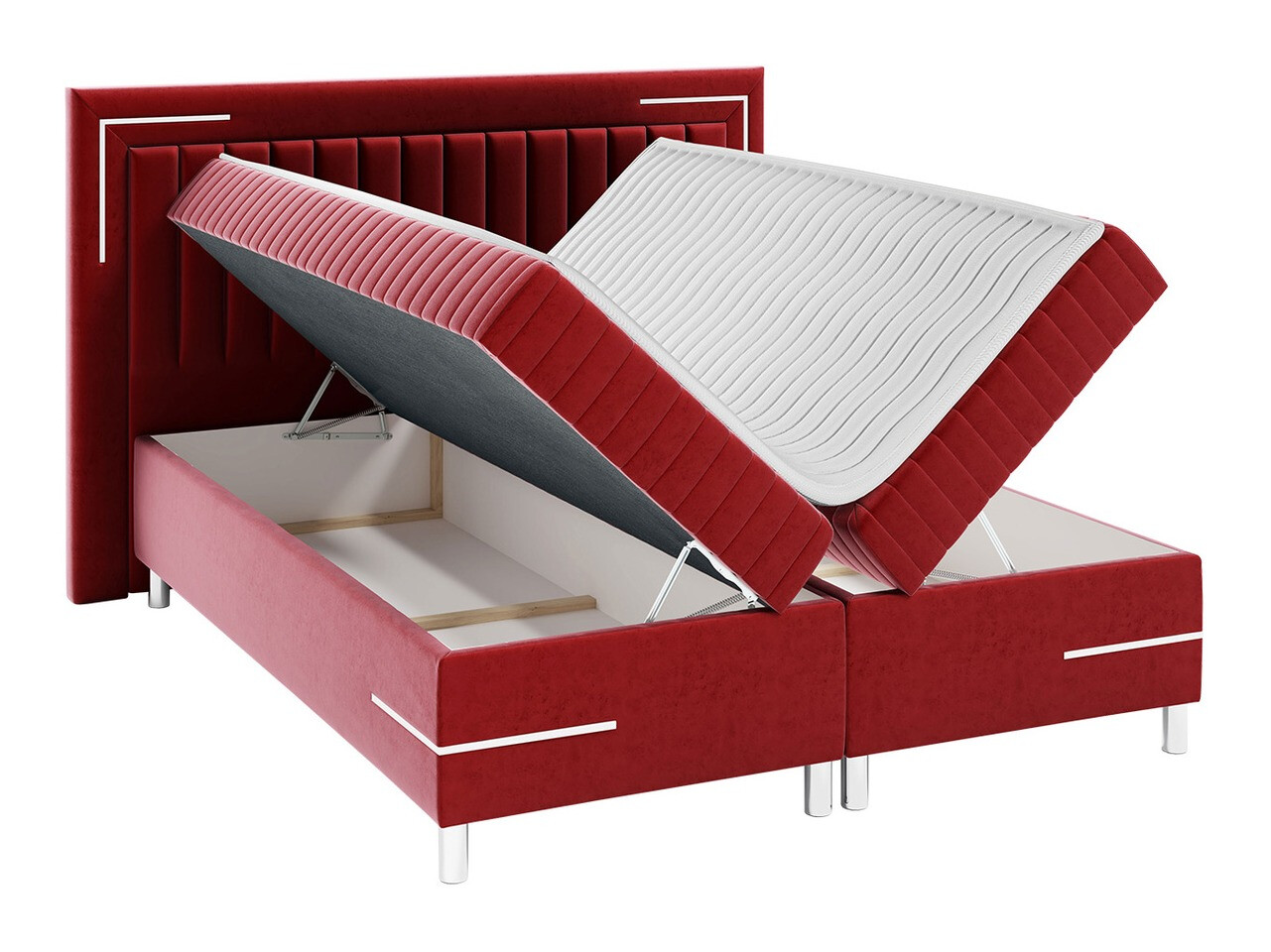 Cama continental Baltimore 188 (Velluto 14)