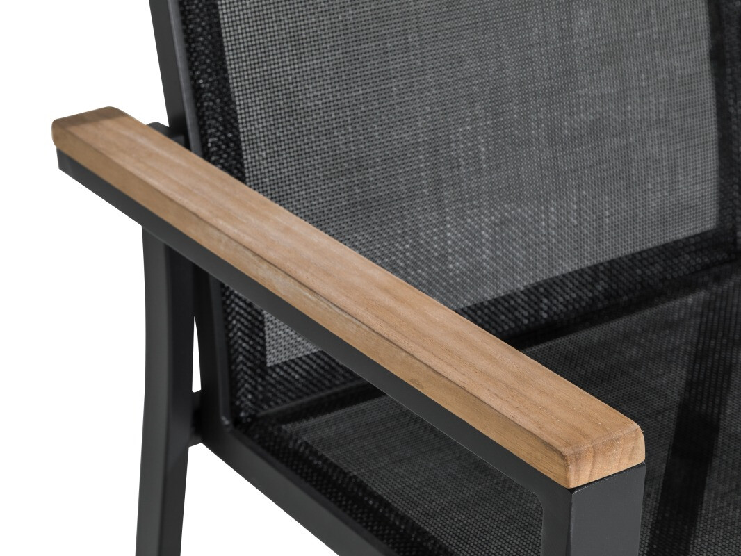 Silla para exterior deNoord 280 (Negro)