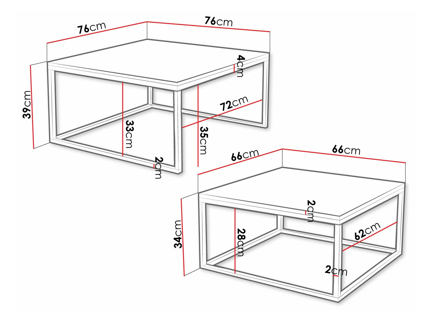 Conjunto mesa de centro Oswego 102 (Mármol blanco + Dorado)