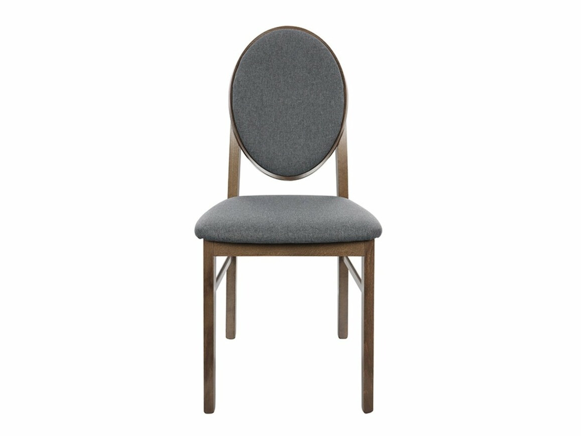 Silla Boston 442 (Gris + Marrón oscuro)