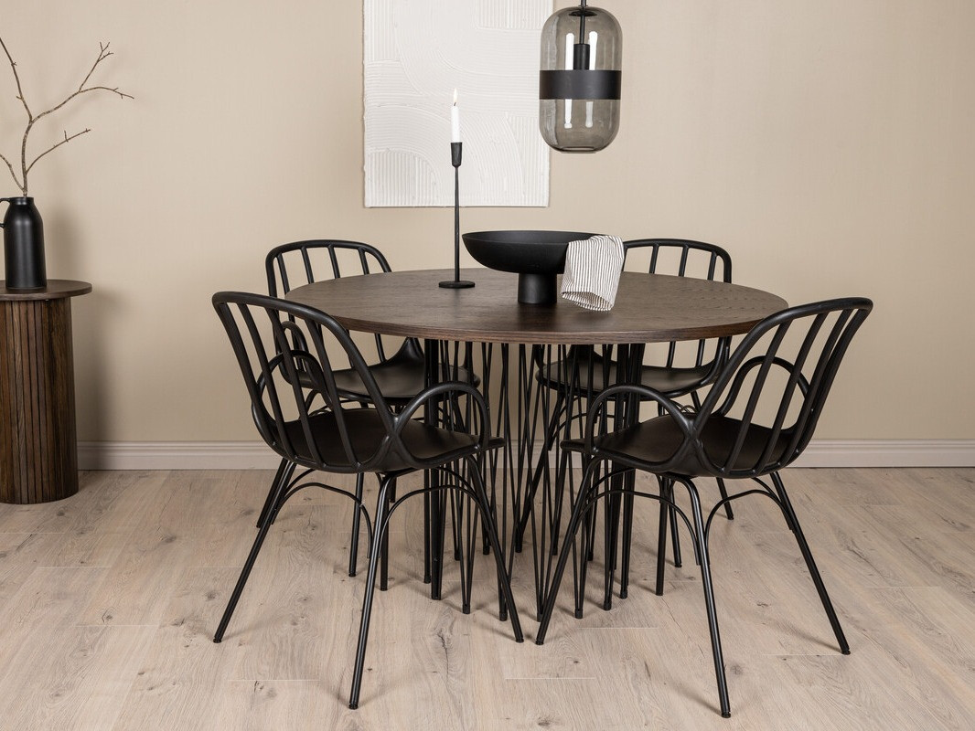 Conjunto de mesas y sillas para comedor Dallas 3903