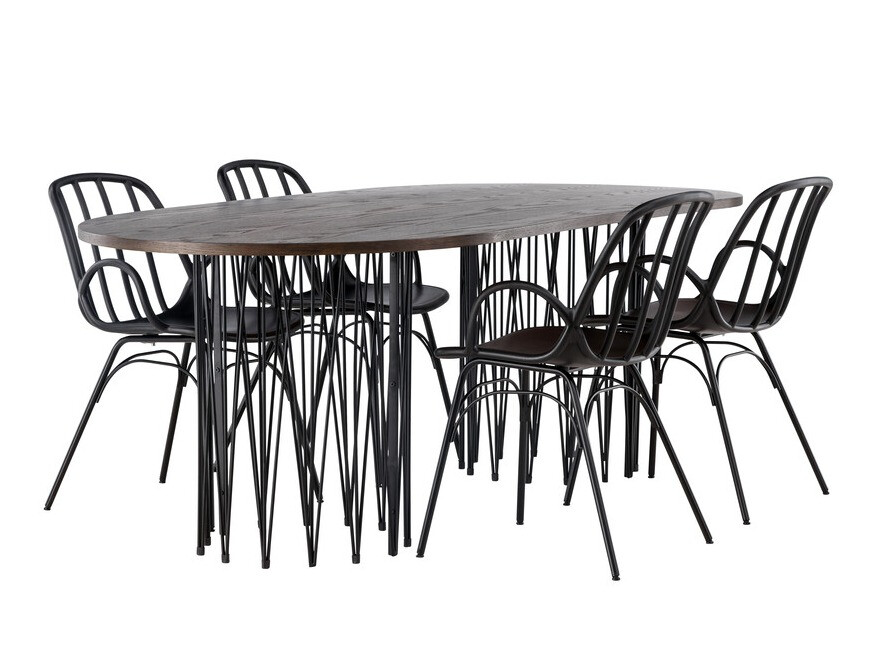 Conjunto de mesas y sillas para comedor Dallas 3904