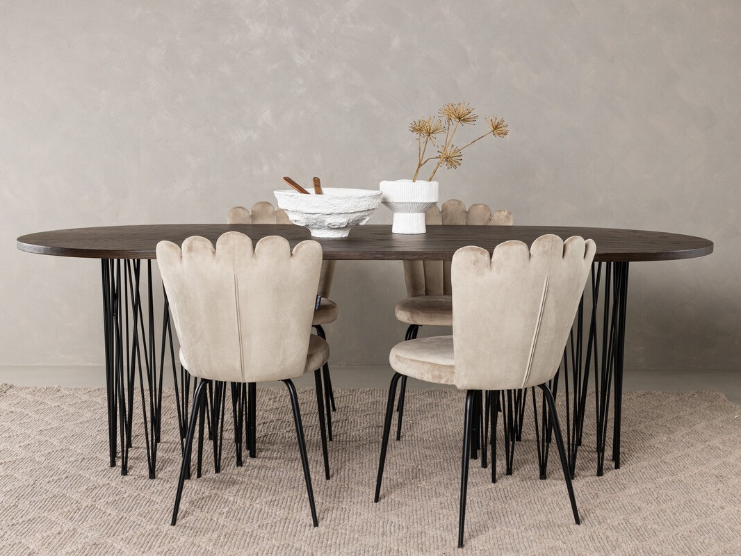 Conjunto de mesas y sillas para comedor Dallas 3905