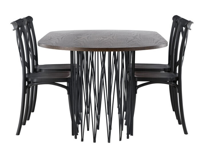 Conjunto de mesas y sillas para comedor Dallas 3906
