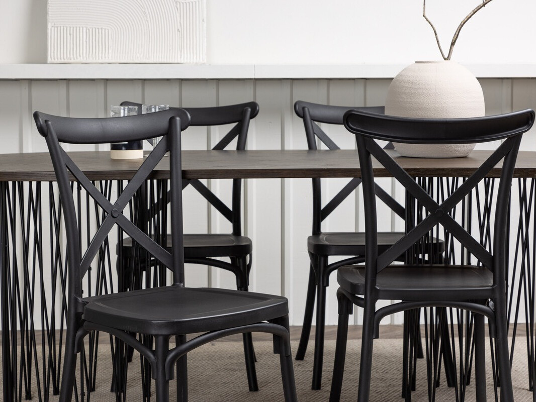 Conjunto de mesas y sillas para comedor Dallas 3906