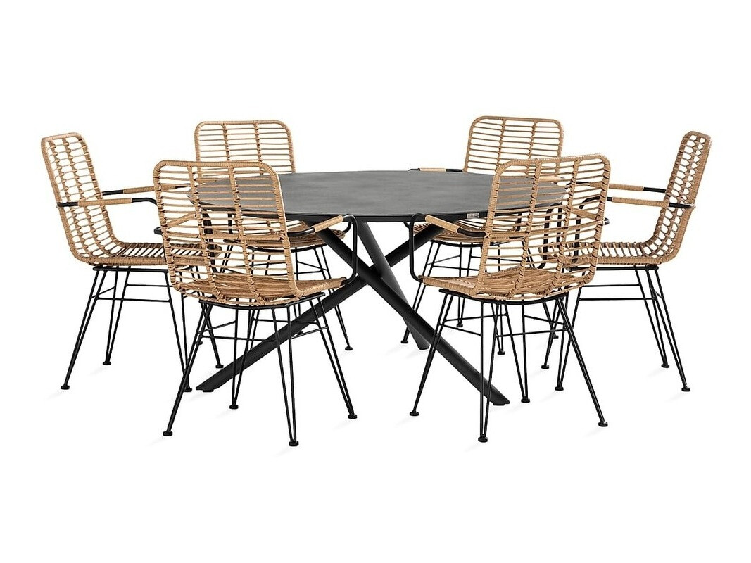 Conjunto de mesa y sillas Comfort Garden 1348