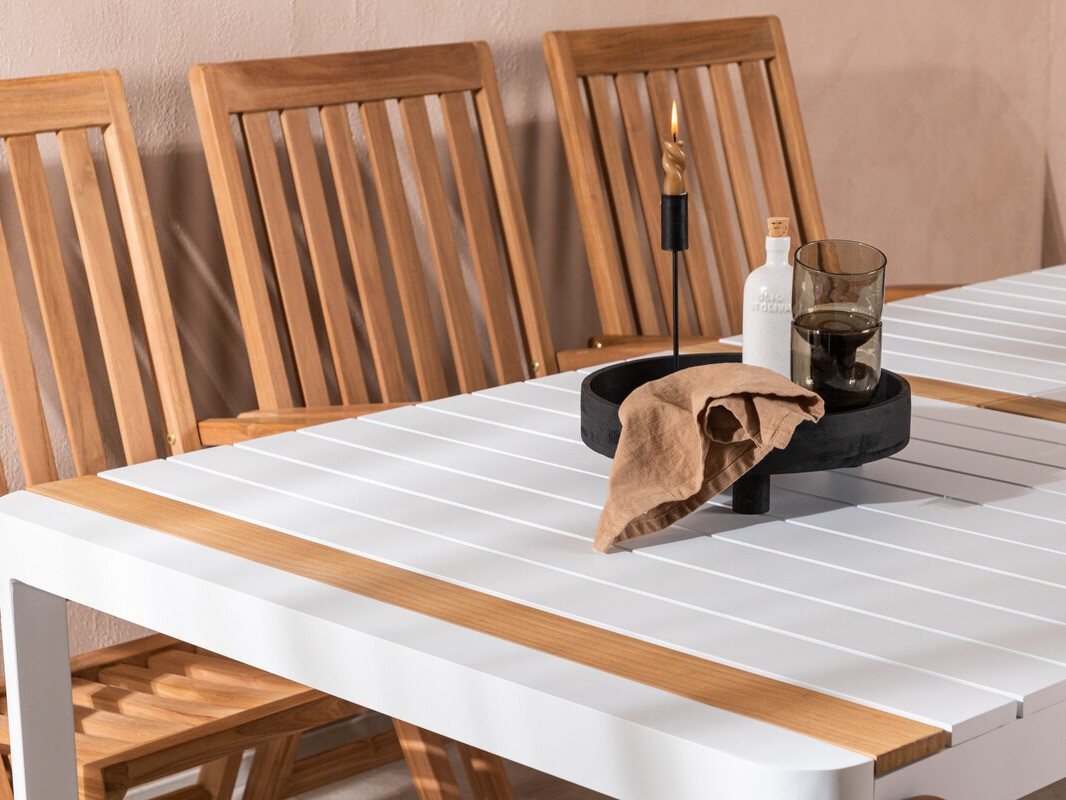 Conjunto de mesa y sillas Dallas 3908