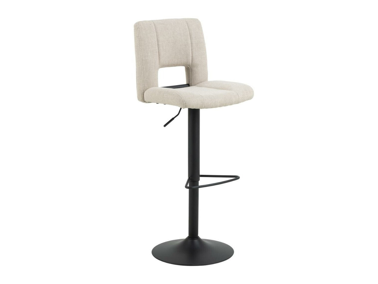 Taburete alto Norsica 678 (Beige + Negro)