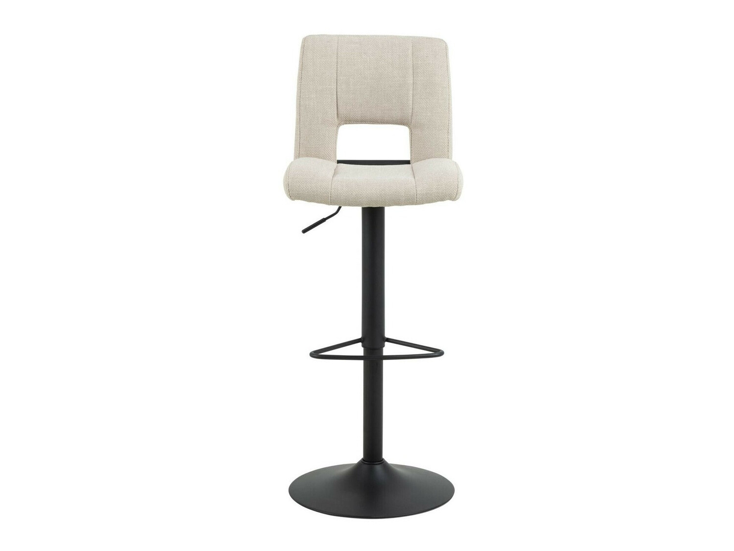 Taburete alto Norsica 678 (Beige + Negro)
