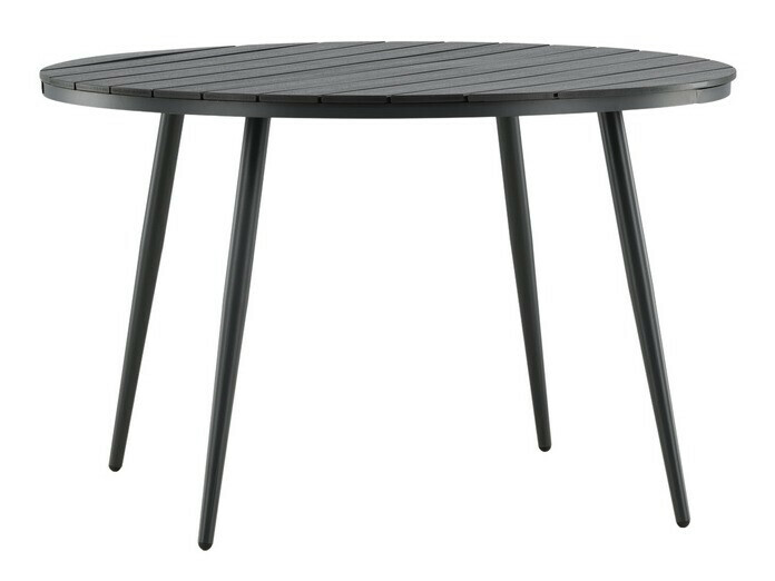 Conjunto de mesa y sillas Dallas 3924 (Negro)
