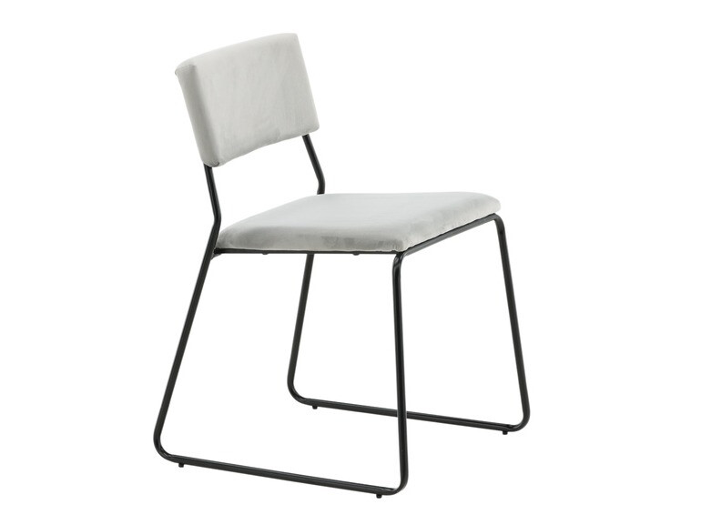 Conjunto de mesas y sillas para comedor Dallas 3082 (Gris + Negro)