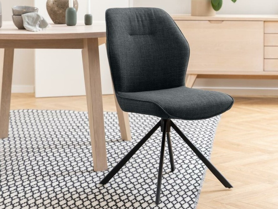 Silla Norsica 679 (Gris oscuro + Negro)