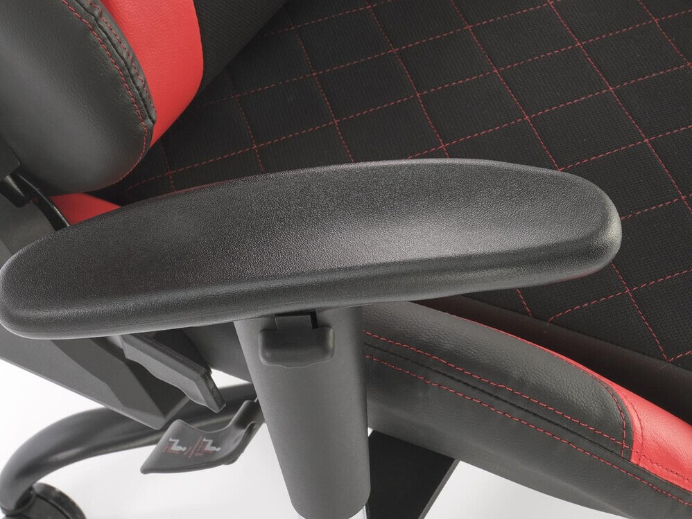 Silla de juego Houston 1431 (Negro + Rojo)