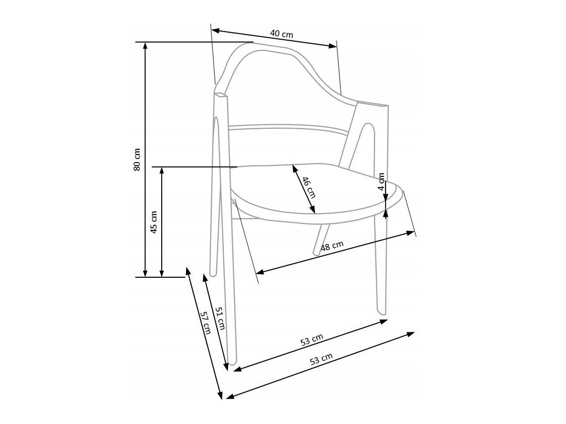 Silla Houston 1434 (Gris)
