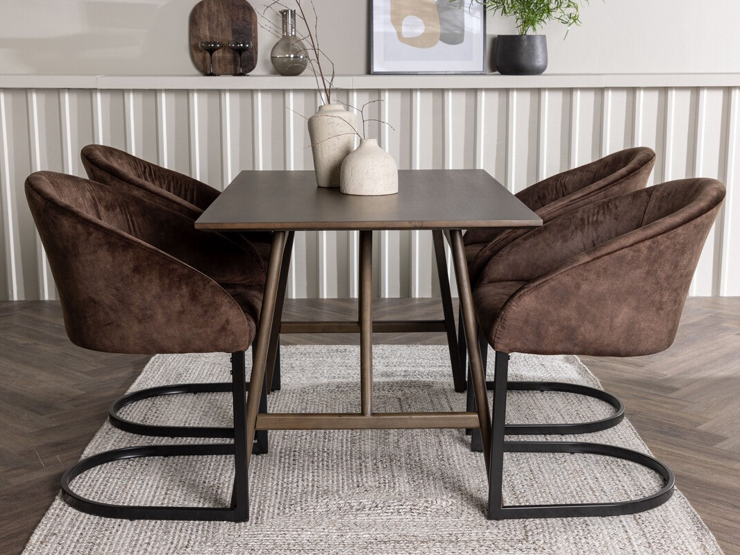 Conjunto de mesas y sillas para comedor Dallas 3948