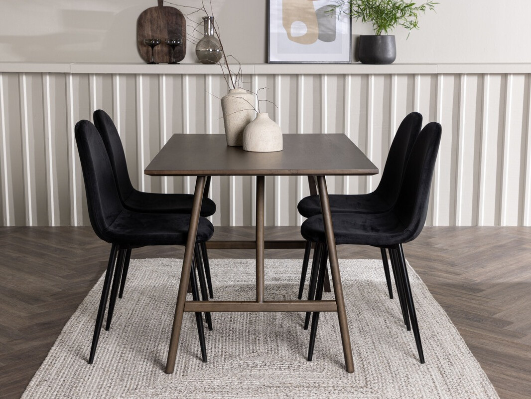 Conjunto de mesas y sillas para comedor Dallas 3954