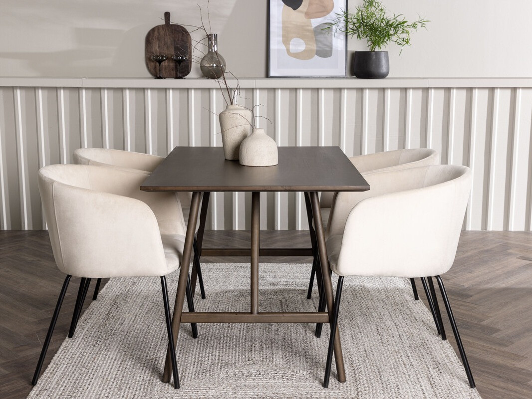 Conjunto de mesas y sillas para comedor Dallas 3955