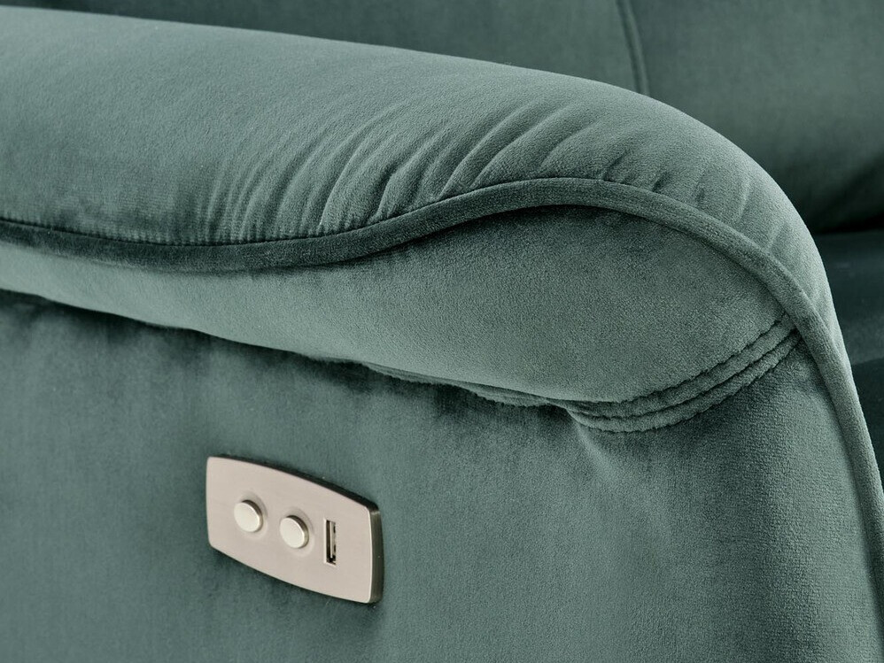 Sillón reclinable Houston 1543 (Verde oscuro)