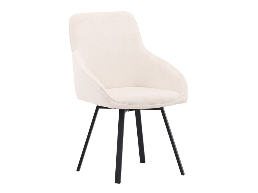 Conjunto de mesas y sillas para comedor Dallas 3963 (Blanco + Negro)