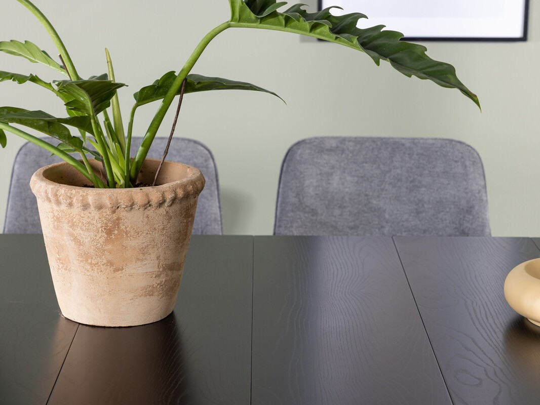 Conjunto de mesas y sillas para comedor Dallas 3963 (Gris + Negro)