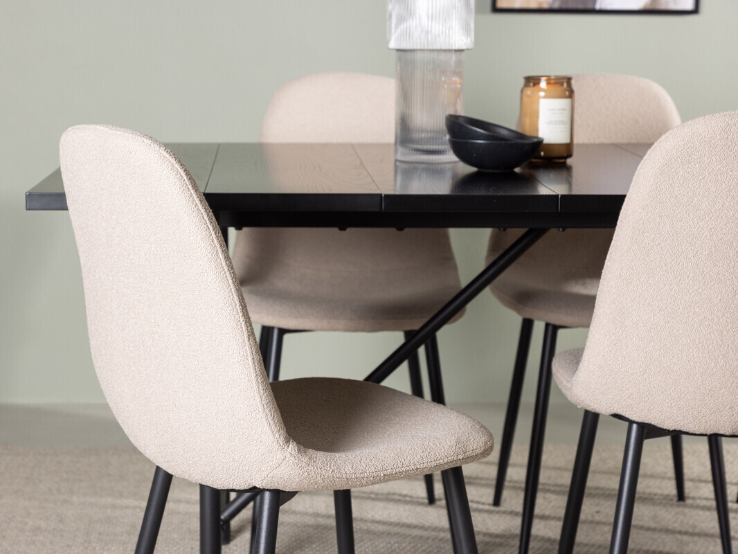 Conjunto de mesas y sillas para comedor Dallas 3964