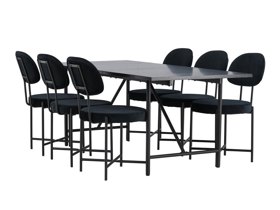 Conjunto de mesas y sillas para comedor Dallas 3967