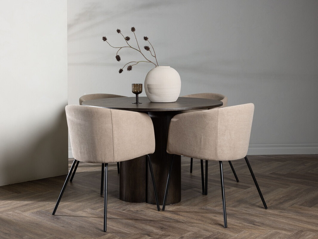 Conjunto de comedor Dallas 3978 (Marrón)