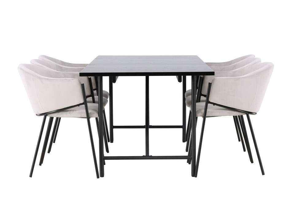 Conjunto de mesas y sillas para comedor Dallas 3969