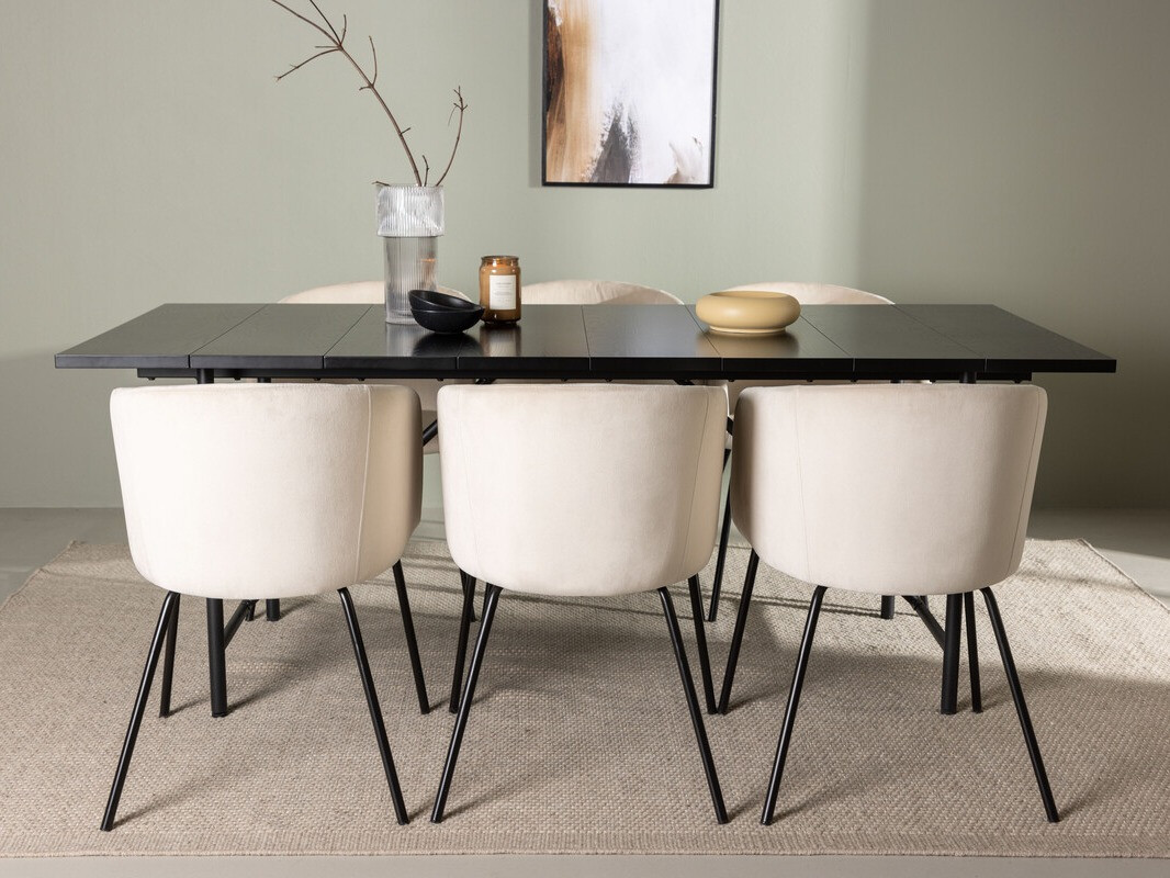 Conjunto de mesas y sillas para comedor Dallas 3970