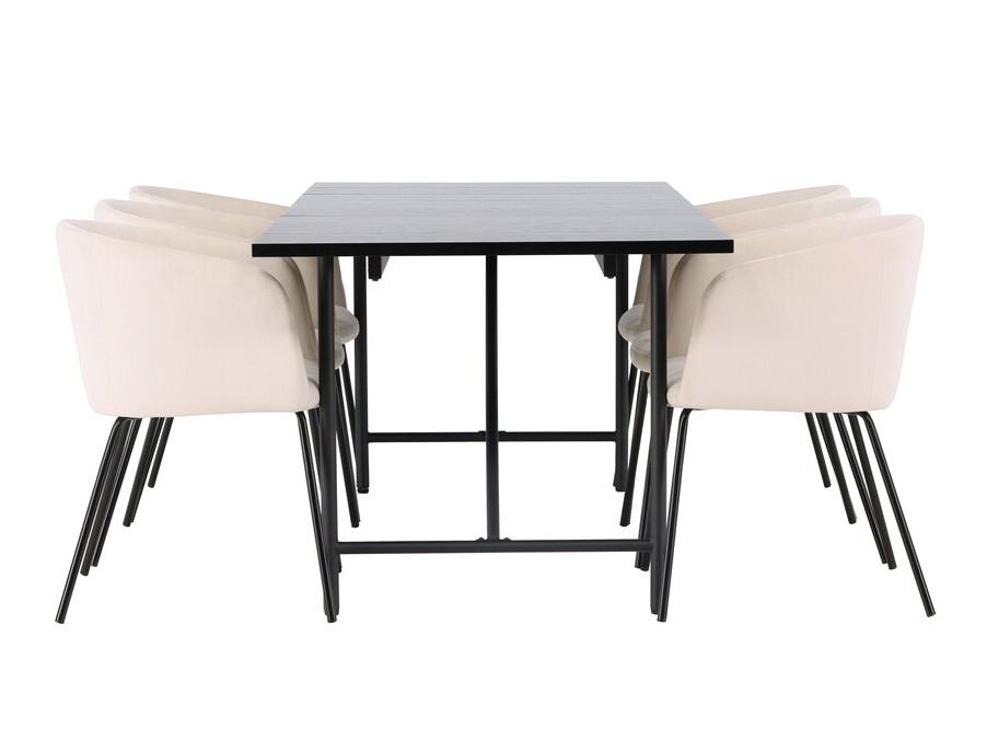 Conjunto de mesas y sillas para comedor Dallas 3970