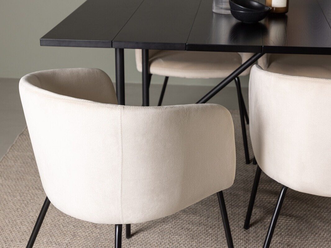 Conjunto de mesas y sillas para comedor Dallas 3970