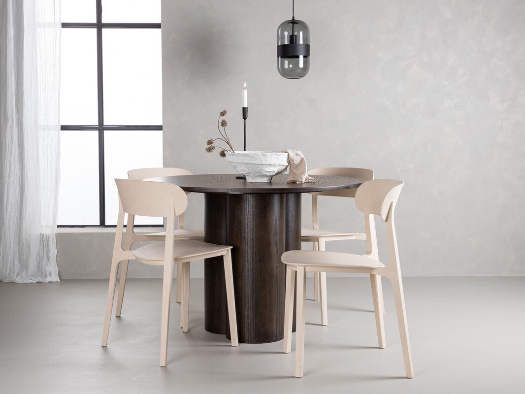 Conjunto de comedor Dallas 3987 (Marrón)