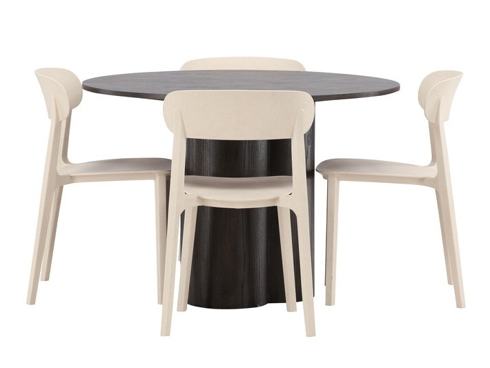 Conjunto de comedor Dallas 3987 (Marrón)