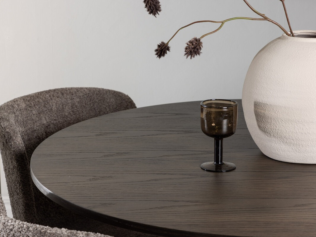 Conjunto de comedor Dallas 3989 (Marrón + Negro)