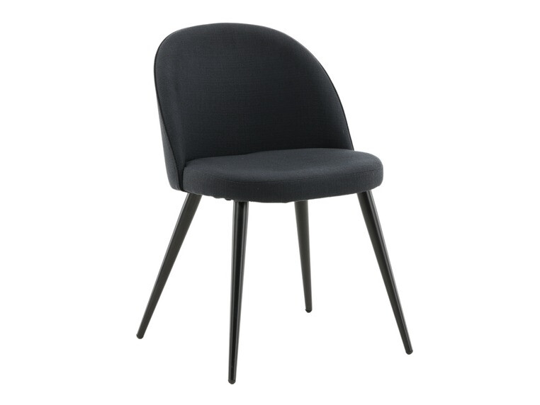 Conjunto de mesas y sillas para comedor Dallas 1944 (Negro)