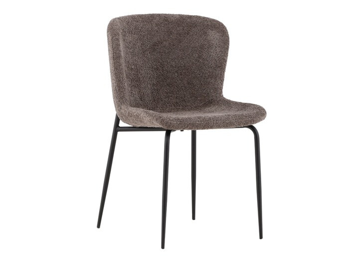 Conjunto de mesas y sillas para comedor Dallas 3989 (Marrón + Negro)