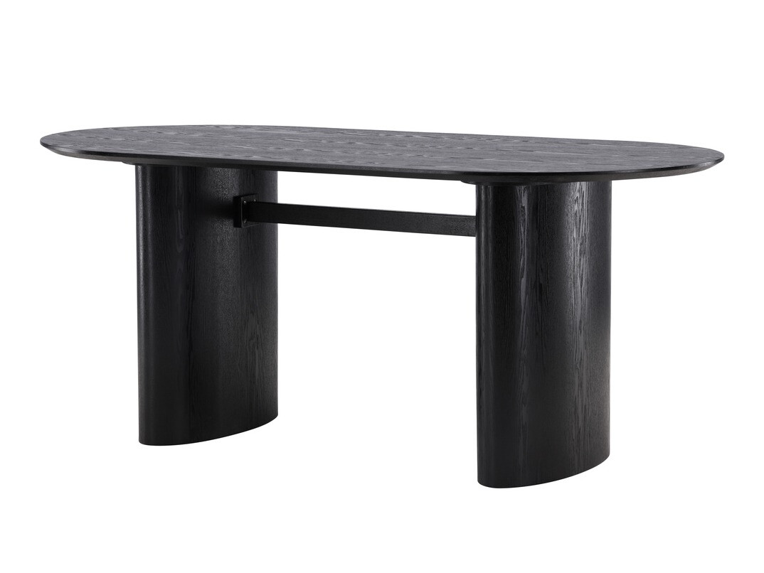 Conjunto de comedor Dallas 3992 (Negro)