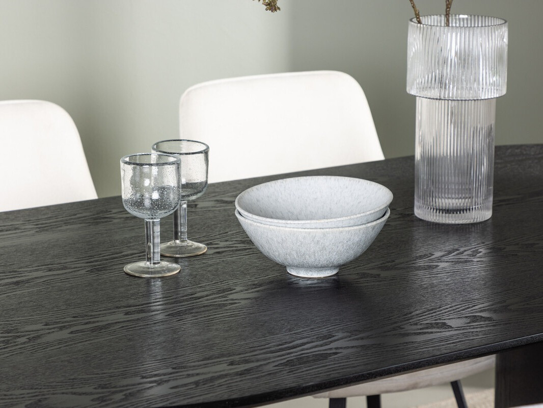 Conjunto de mesas y sillas para comedor Dallas 3991 (Negro)