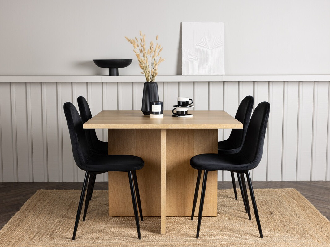 Conjunto de mesas y sillas para comedor Dallas 4000