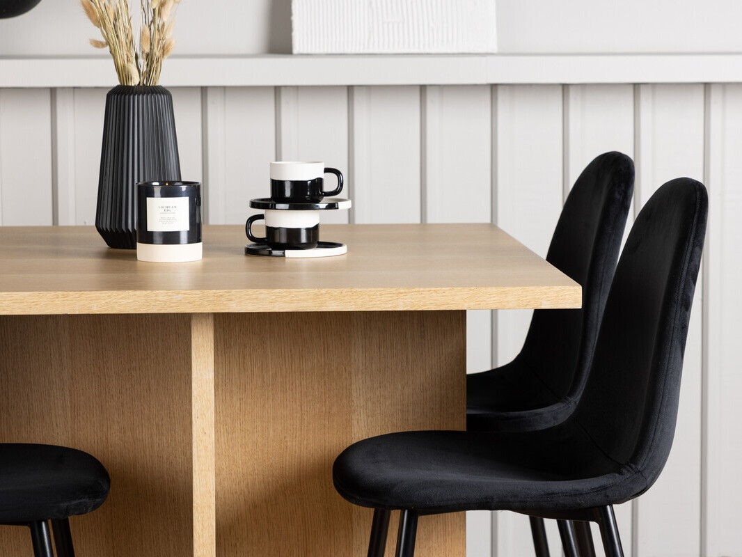 Conjunto de mesas y sillas para comedor Dallas 4000