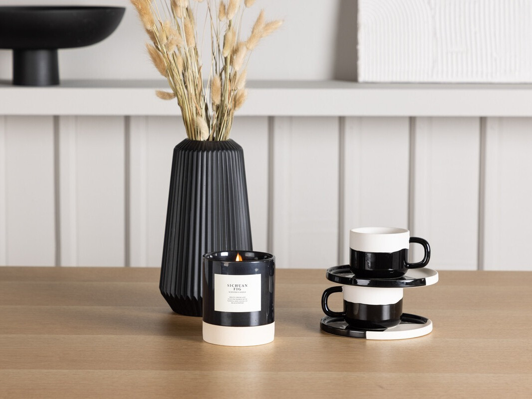 Conjunto de mesas y sillas para comedor Dallas 4001 (Blanco + Luminoso madera)